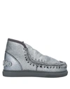 Mou Ankle Boot In Steel Grey