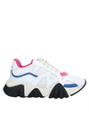 Versace Squalo Sneakers With Removable Charm In White