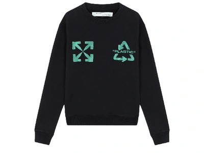 Pre-owned Off-white  Universal Key Sweatshirt Black/mint