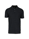 DUNHILL REGULAR-FIT TEXTURED STRIPE COTTON POLO,0400012759632