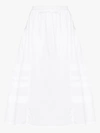 CECILIE BAHNSEN MANDY PANELLED COTTON MIDI SKIRT,PF20000815384418