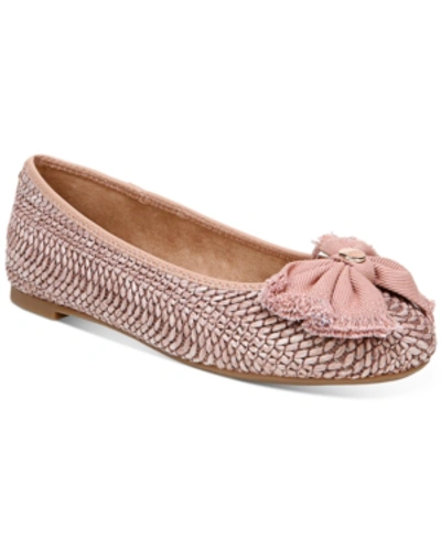 Circus By Sam Edelman Women's Carmen Flats, Created For Macy's Women's Shoes In Cameo Rose