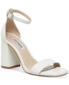 STEVE MADDEN DILLION BLOCK-HEEL TWO-PIECE SANDALS