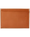 POLO RALPH LAUREN MEN'S BURNISHED LEATHER SLIM CARD CASE