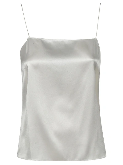 Alexandre Vauthier Lace Strap Tank Top In White