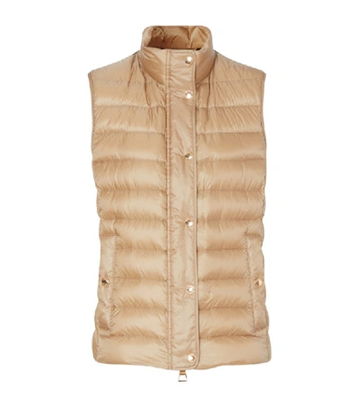 Burberry Lightweight Puffer Gilet In Neutrals