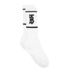 BURBERRY TB MONOGRAM SOCKS,15484654