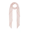 BURBERRY LIGHTWEIGHT LOGO STRIPE SCARF,15492180