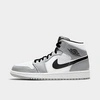 Nike Jordan Air Retro 1 Mid Casual Shoes In Grey