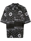 MASTERMIND JAPAN BANDANA-PRINT COTTON SHIRT