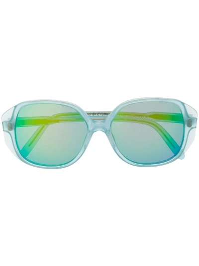 Cutler And Gross Oversized-frame Sunglasses In Blau
