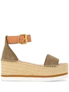 SEE BY CHLOÉ GLYN PLATFORM ESPADRILLES