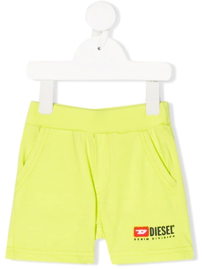 Diesel Babies' Casual Shorts In Green