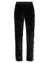 MOSCHINO MOSCHINO WOMAN PANTS BLACK SIZE 12 VISCOSE, POLYAMIDE, ELASTANE,13459991JV 3