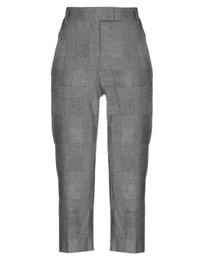 Dondup Cropped Pants In Lead
