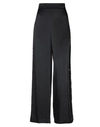 CLIPS CLIPS WOMAN PANTS BLACK SIZE 6 ACETATE, VISCOSE, POLYESTER, POLYAMIDE,13477917GE 4
