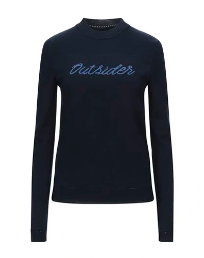 Band Of Outsiders Sweater In Dark Blue