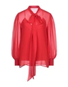 Givenchy Shirts In Red