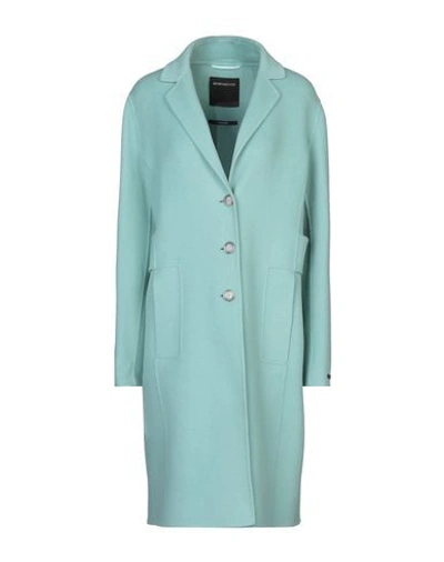 Sportmax Code Coat In Light Green