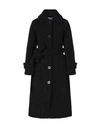 STAND STUDIO STAND STUDIO WOMAN COAT BLACK SIZE 2 POLYESTER