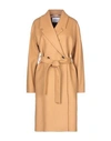 Dondup Coats In Camel