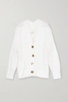 3.1 PHILLIP LIM / フィリップ リム CABLE-KNIT WOOL-BLEND CARDIGAN