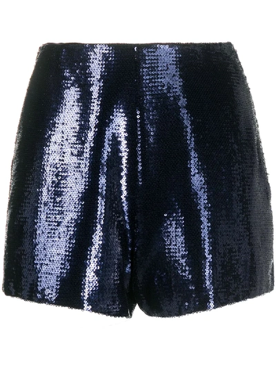 Philosophy Di Lorenzo Serafini Sequinned Shorts In Blue