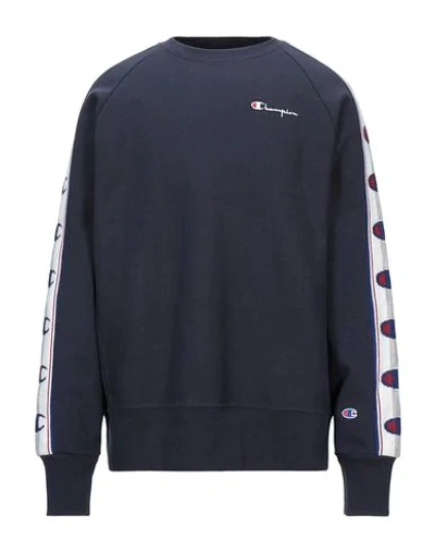 Champion Sweatshirts In Blue