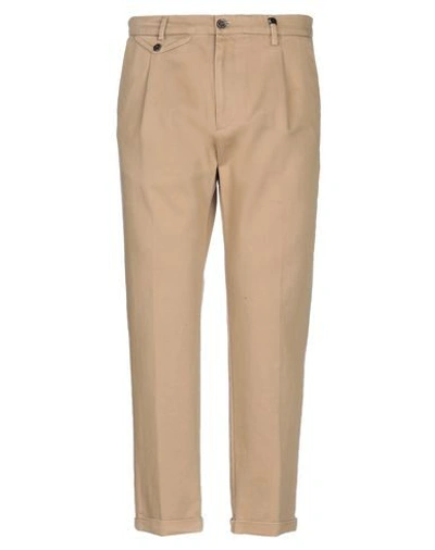 Myths Man Pants Sand Size 36 Cotton In Beige
