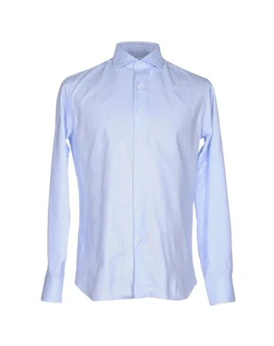 Alessandro Gherardi Shirts In Sky Blue