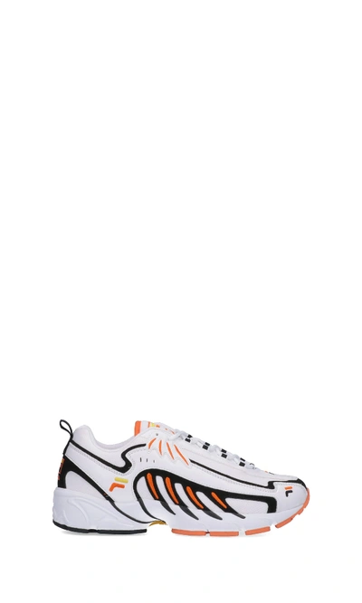 Fila Men's White Synthetic Fibers Sneakers