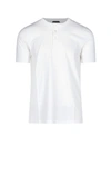 Tom Ford Viscose Coton Jersey Short Sleeve T-shirt In White