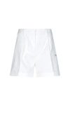 OFF-WHITE HIGH-WAISTED SHORTS,11406036