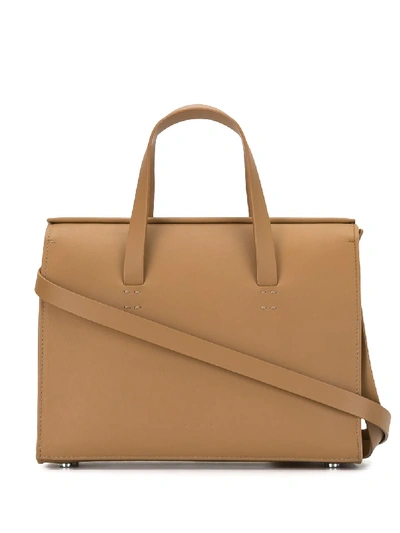 Aesther Ekme New Mini Barrel Tote Bag In Brown