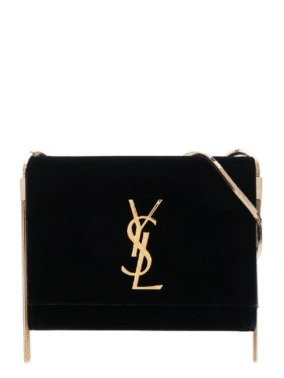 Saint Laurent Kate Box 斜挎包 In Black