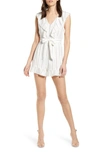 CUPCAKES AND CASHMERE ELENA STRIPE ROMPER,CK103665