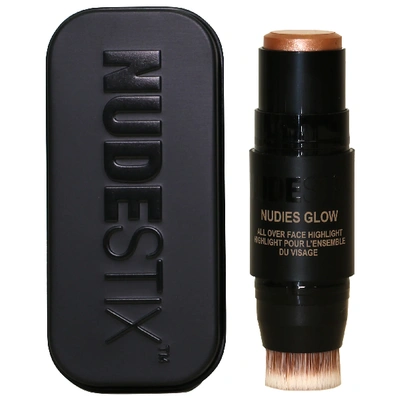 NUDESTIX NUDIES GLOW CREAM HIGHLIGHTER STICK BUBBLY BEBE 0.28 OZ/ 8 G,P417912