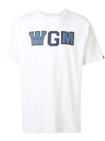 Bape World Gone Mad T-shirt In White