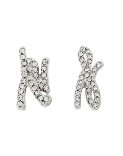 Karl Lagerfeld Earrings In Silver