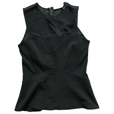 Pre-owned Sandro Black Synthetic Top