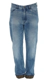 FENDI FENDI FF CUFFED STRAIGHT LEG JEANS