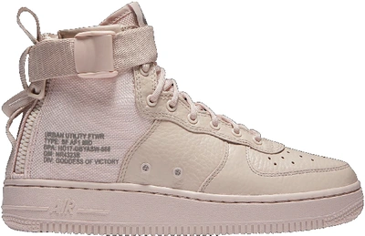 Pre-owned Nike Sf Air Force 1 Mid Silt Red (gs) In Silt Red/silt Red-dust