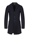 Manuel Ritz Coat In Dark Blue