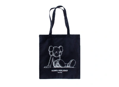 Pre-owned Kaws  Holiday Limited Companion Tote Bag Navy