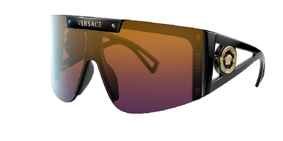 Versace Woman Sunglasses Ve4393 In Dark Grey