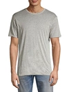 Rag & Bone Base Cotton T-shirt In Heather Charcoal