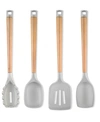 HAMPTON FORGE MACY'S SKANDIA BEECHWOOD 4-PC. KITCHEN TOOL SET