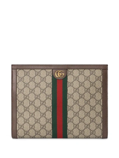 Gucci Ophidia Clutch Bag In Multicolor