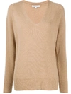 VINCE MARLED V NECK JUMPER