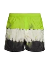 VALENTINO JELLY BLOCK PRINT SWIM TRUNKS,400012206132